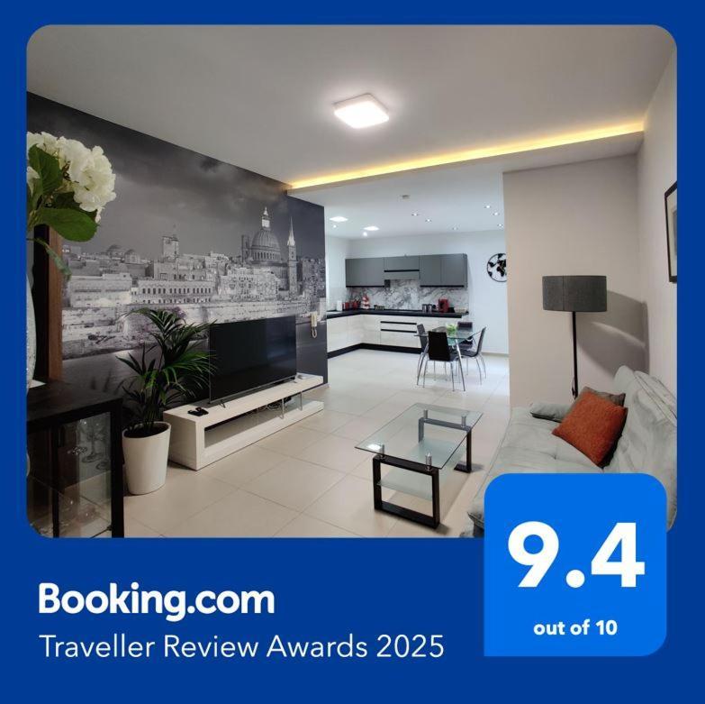 Depiro Point Deluxe - Modern, Designer Apartment 2 Minutes Away From Popular Sliema Seafront Exterior photo